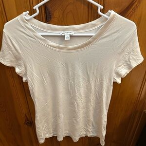 Banana Republic Soft Cream Short Sleeve Tee